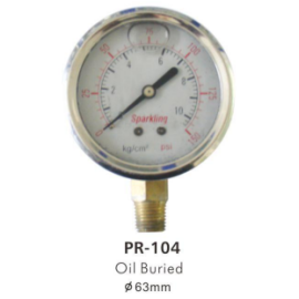 Манометр PR-104 AquaWater (радиальное подключение)